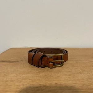Madewell brown leather belt